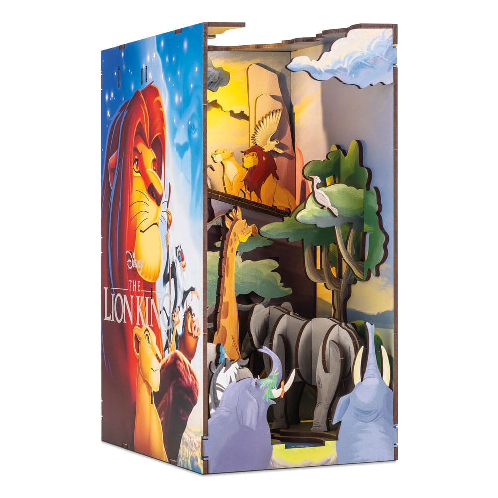Disney Tiny Adventures Book Nook Mini Diorama Il Re Leone 23 cm Revell