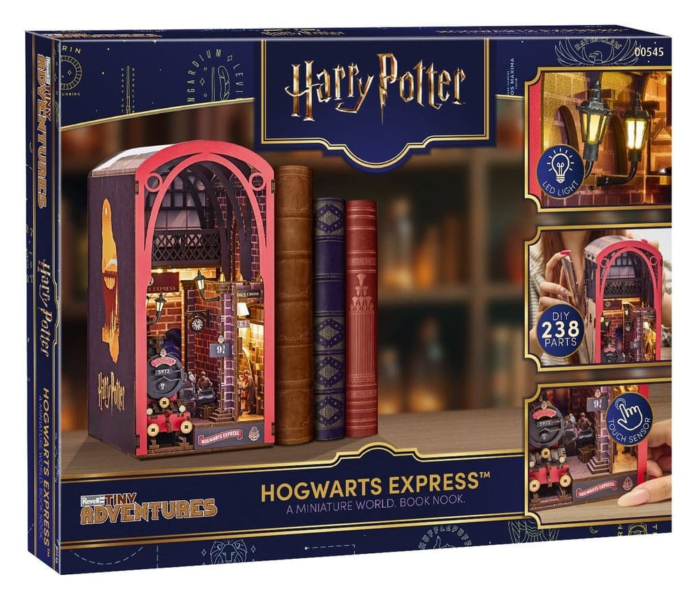 Harry Potter Tiny Adventures Book Nook Mini Diorama Hogwarts Express 18 cm Revell