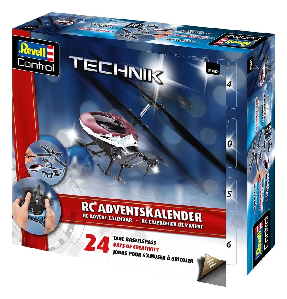 Calendario dell'Avvento Revell Control con Elicottero Radiocomandato 19 cm