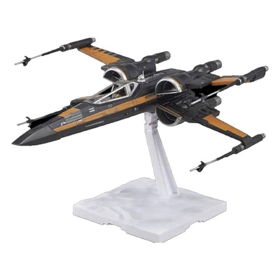 Star Wars Kit di Modellismo 1/72 X-Wing di Poe Dameron 17 cm - Bandai
