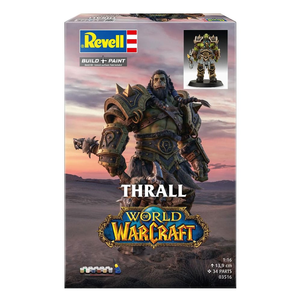 World of Warcraft Kit Modello 1/16 - L'Orco Thrall 13 cm Revell