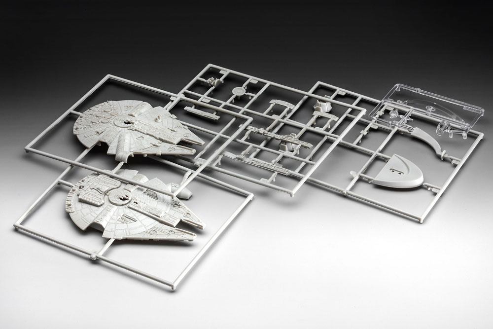 Star Wars Episodio VII Model Kit 1/241 Millennium Falcon 10 cm Revell