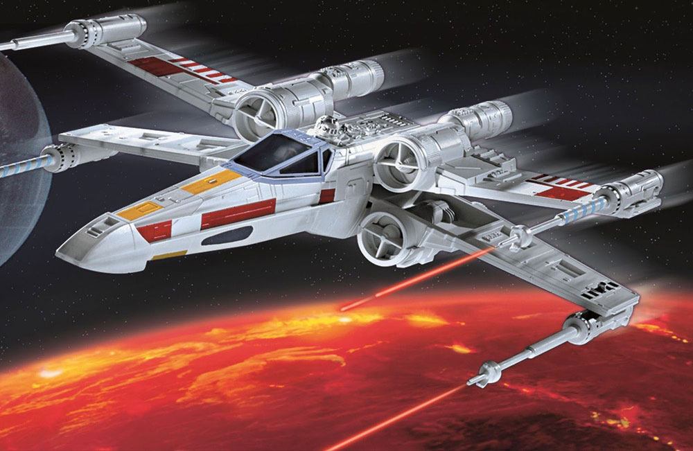 Star Wars Model Kit 1/57 X-wing Fighter 22 cm Revell