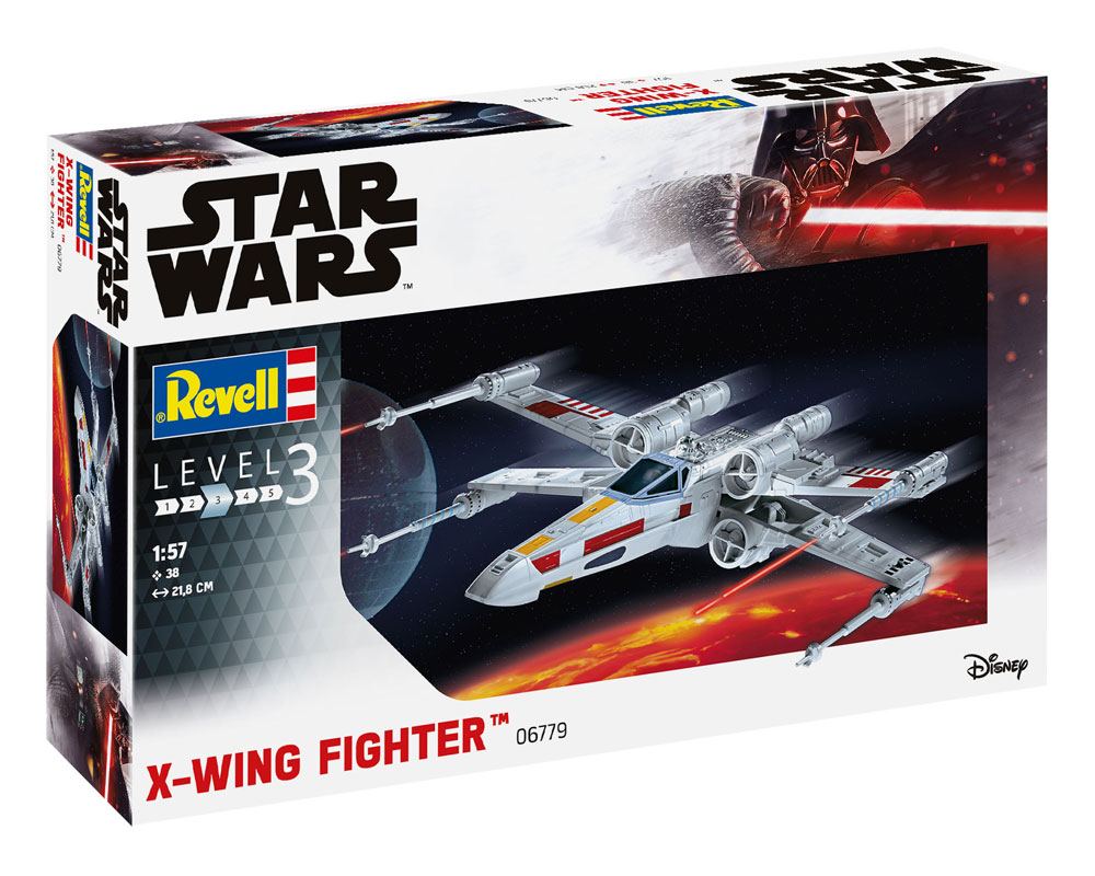 Star Wars Model Kit 1/57 X-wing Fighter 22 cm Revell