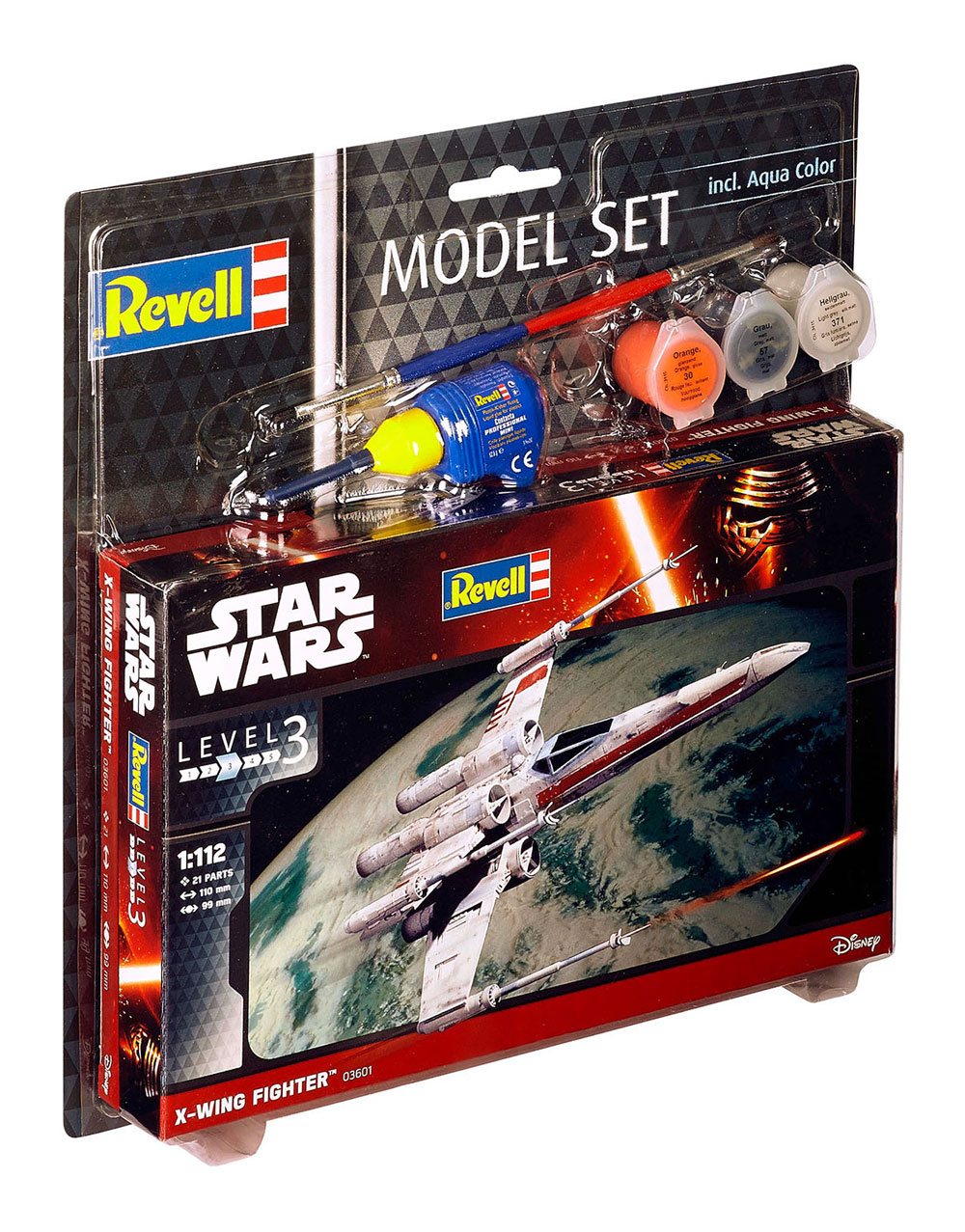 Star Wars Model Kit 1/112 X-Wing Fighter 11 cm - Revell