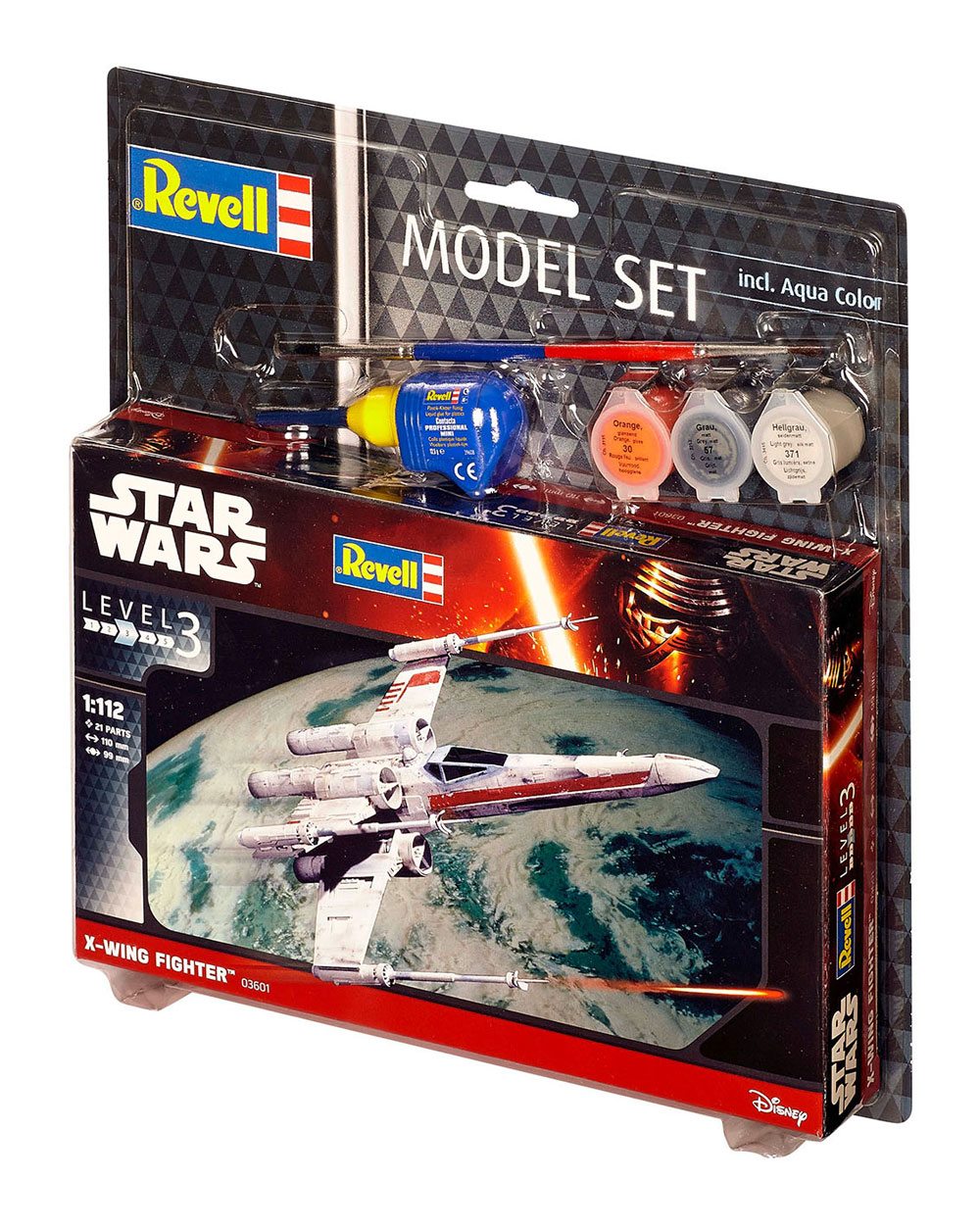 Star Wars Model Kit 1/112 X-Wing Fighter 11 cm - Revell