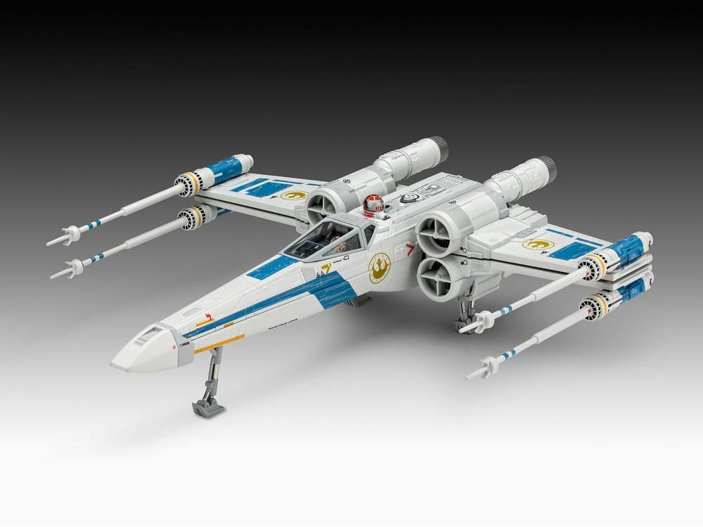 Star Wars The Mandalorian and Grogu Revell Model Set Modellino X-Wing Fighter Nuova Repubblica 1:57, 22 cm