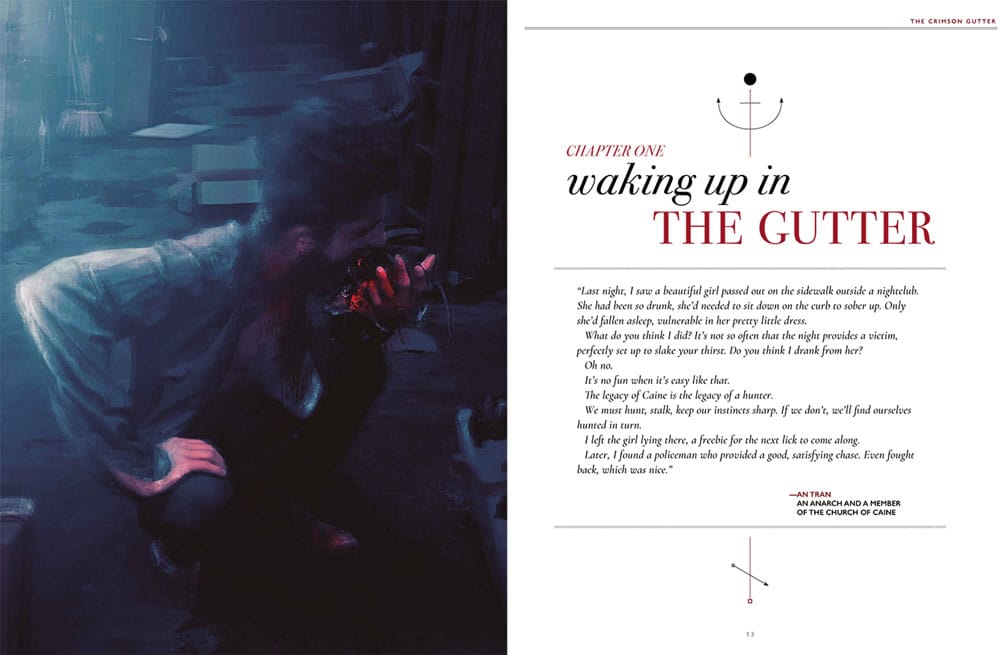 Vampire: The Masquerade 5ª Edizione - The Crimson Gutter Chronicle (Libro Regole, Inglese) - Renegade