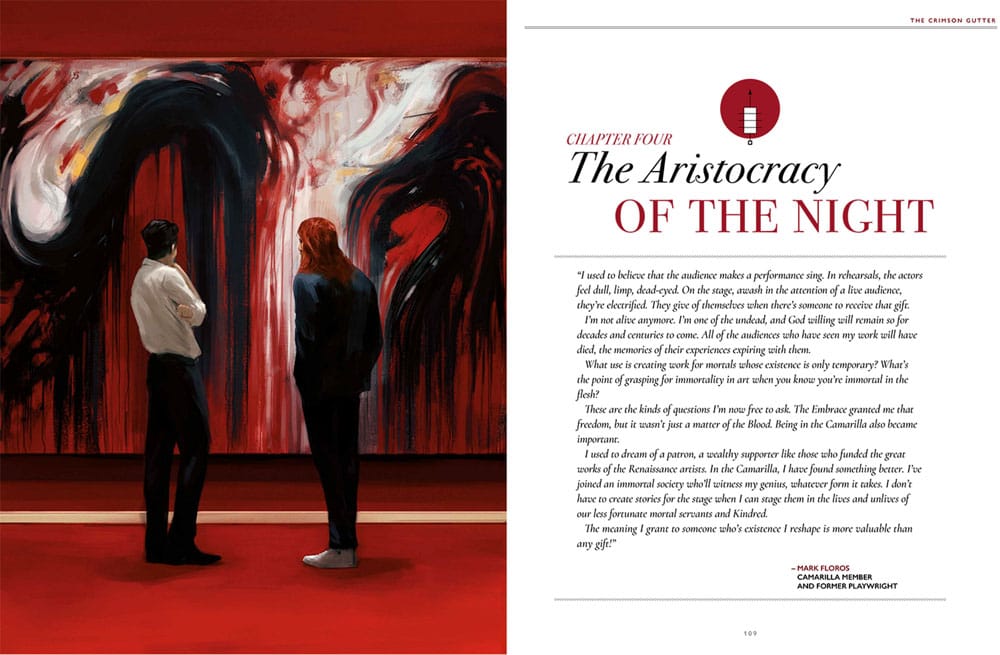 Vampire: The Masquerade 5ª Edizione - The Crimson Gutter Chronicle (Libro Regole, Inglese) - Renegade