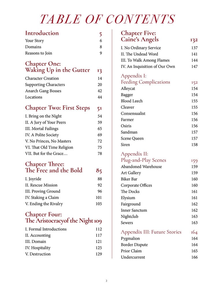 Vampire: The Masquerade 5ª Edizione - The Crimson Gutter Chronicle (Libro Regole, Inglese) - Renegade