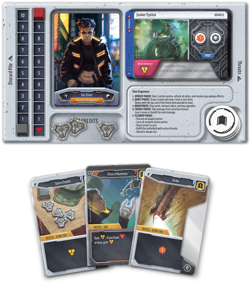 Unstoppable Gioco di Carte Cooperativo Renegade Edizione Inglese