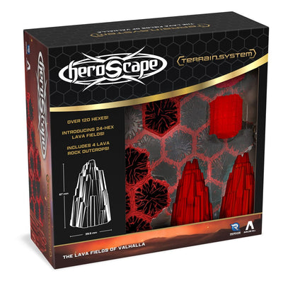 Heroscape Espansione di Terreno The Lava Fields of Valhalla