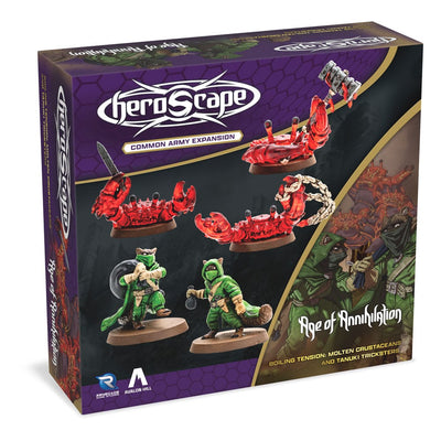 Heroscape Espansione Boiling Tension: Molten Crustaceans e Tanuki Tricksters - Versione Inglese