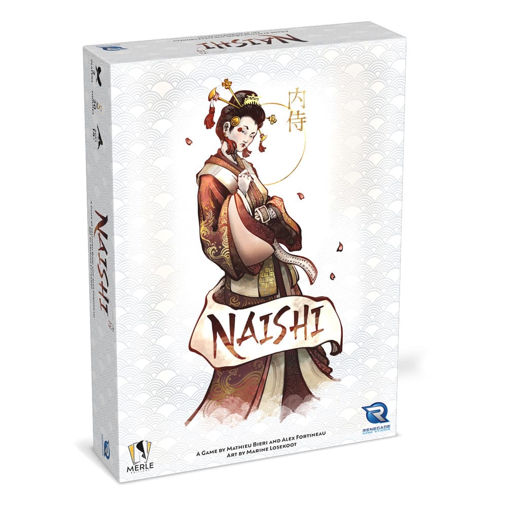 Naishi - Gioco da Tavolo Strategico a Carte, Edizione Inglese, Renegade Originals