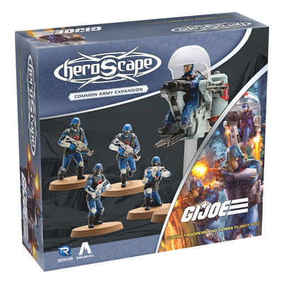 G.I. Joe Heroscape Espansione Esercito Cobra: Cobra Troopers e Cobra Flight Pod (Versione Inglese)