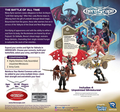 Heroscape Army Expansion Age of Annihilation: Revenants of Revna & Nuckelavee (Comune) - Inglese