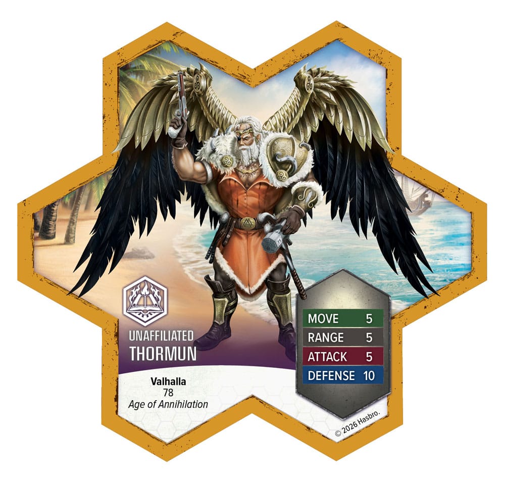 Heroscape Espansione Esercito Age of Annihilation Thormun e Kraken, Edizione Inglese, Renegade
