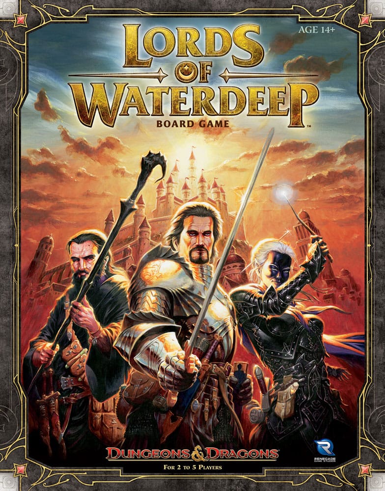 Dungeons & Dragons Lords of Waterdeep Gioco da Tavolo Edizione Inglese Renegade