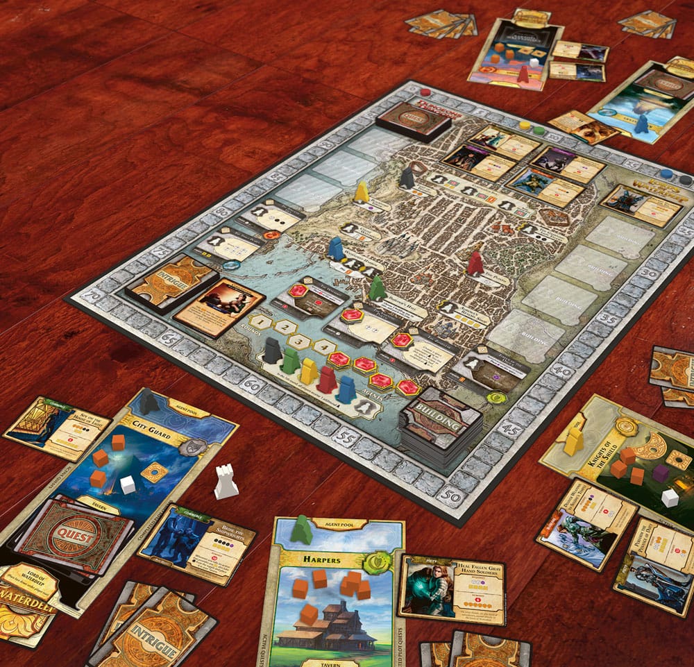 Dungeons & Dragons Lords of Waterdeep Gioco da Tavolo Edizione Inglese Renegade