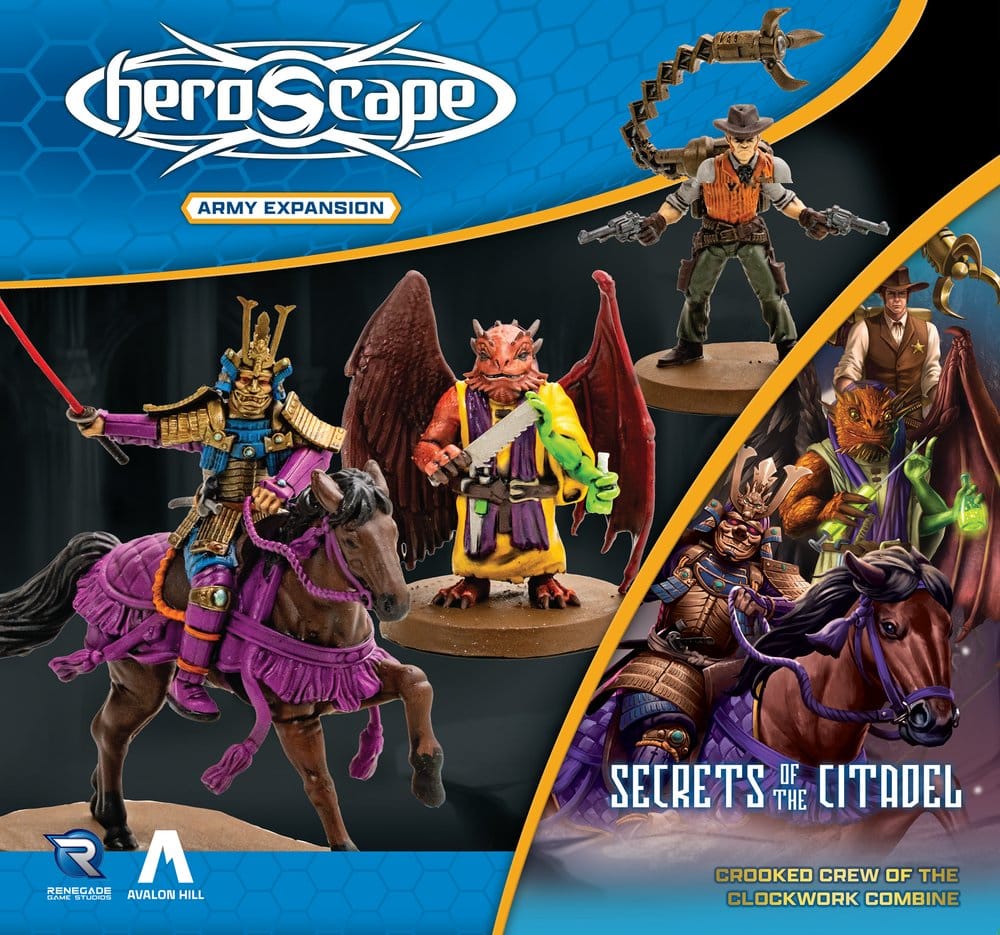 Heroscape Espansione Esercito Crooked Crew of the Clockwork Combine, Edizione Inglese, Renegade