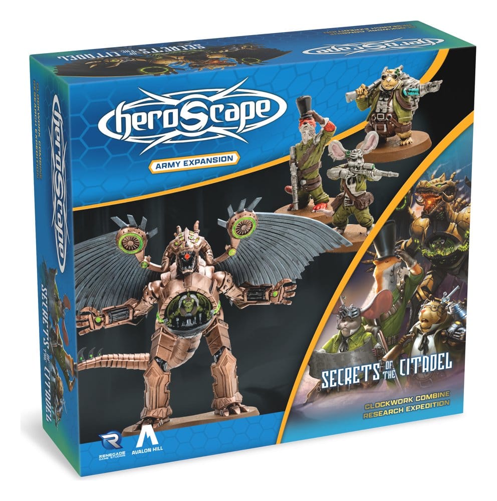 Heroscape Espansione Esercito Clockwork Combine Research Expedition, Edizione Inglese, Renegade