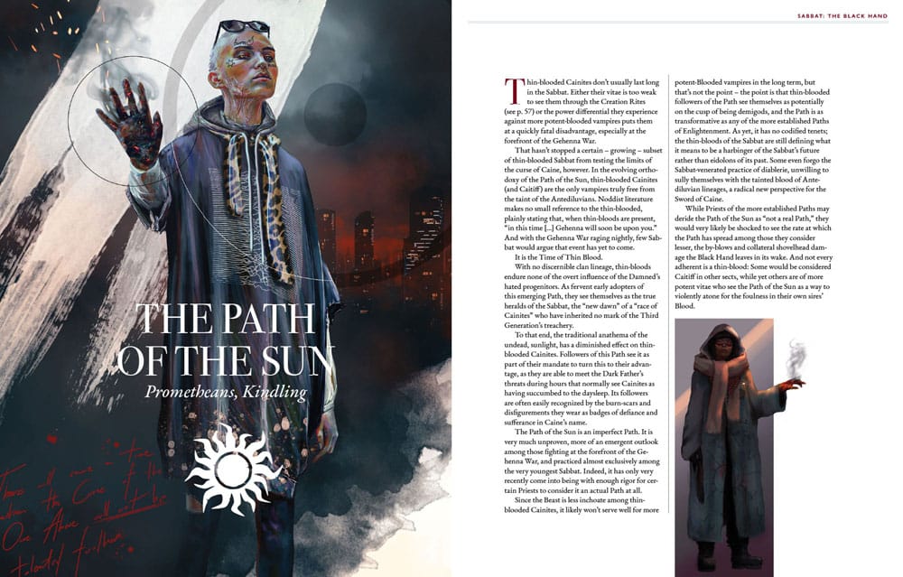 Vampire: The Masquerade 5th Edition - Sabbat: The Black Hand Sourcebook (Inglese) - Renegade