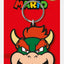 Portachiavi in gomma Super Mario Bowser 6 cm Pyramid International