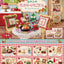 The Country Strawberry Cafe Mini Figure Display (8) - Re-Ment