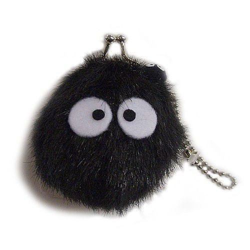 Il mio vicino Totoro - Portamonete peluche Soot Sprite 8 cm Sun Arrow