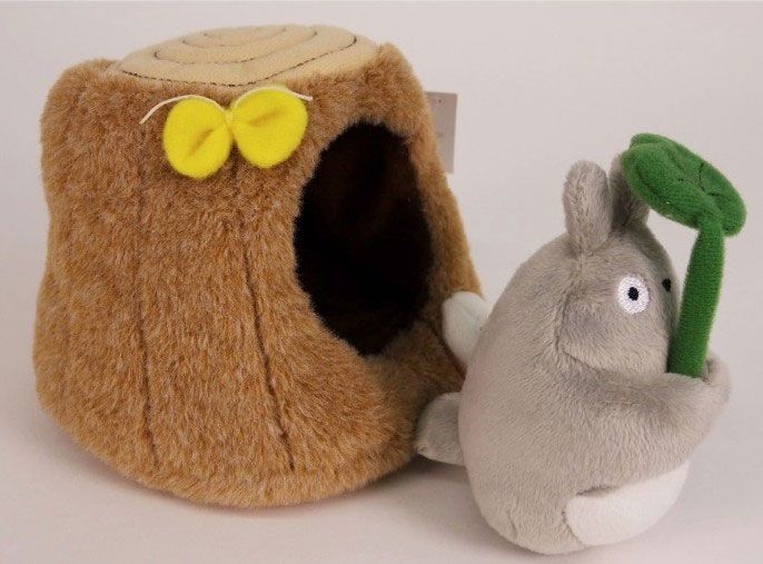 Peluche My Neighbor Totoro Totoro nel tronco 10 cm Sun Arrow