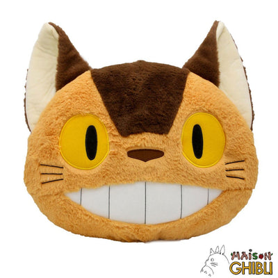 My Neighbor Totoro Nakayoshi Cushion Catbus - Cuscino ufficiale Sun Arrow 34x38 cm
