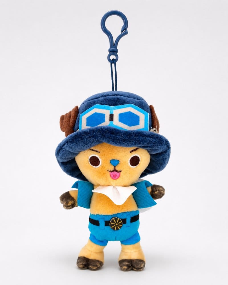 One Piece Portachiavi Peluche Chopper x Sabo 11 cm Sakami Merchandise