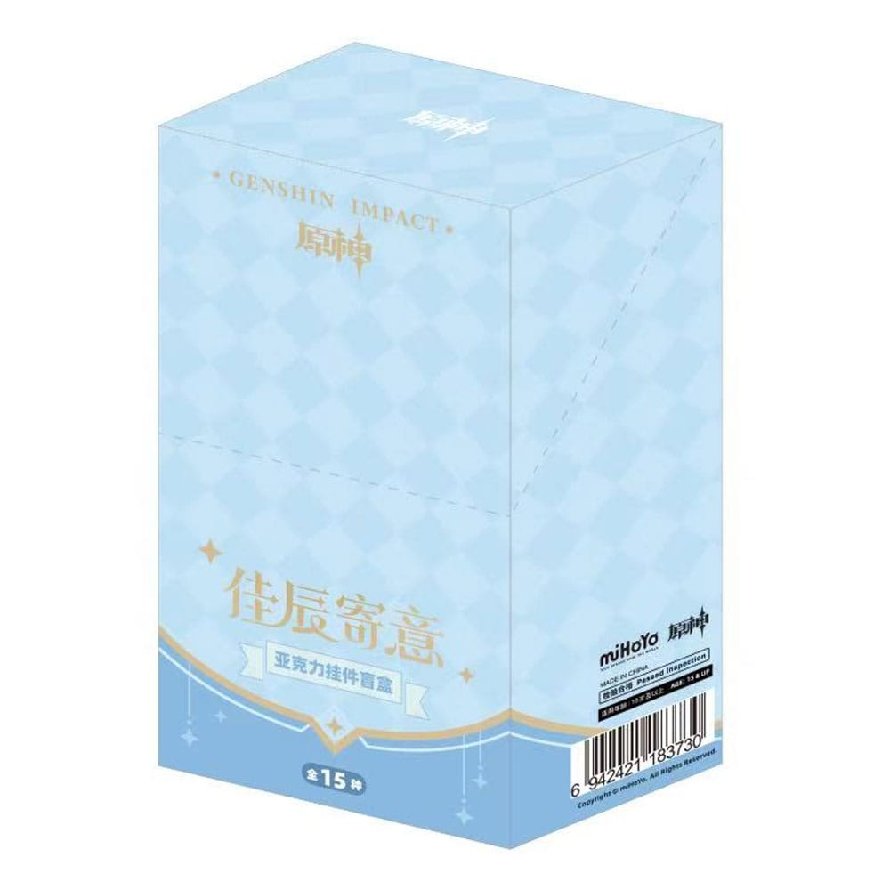 Genshin Impact Portachiavi Blind Box Box B Display (15)
