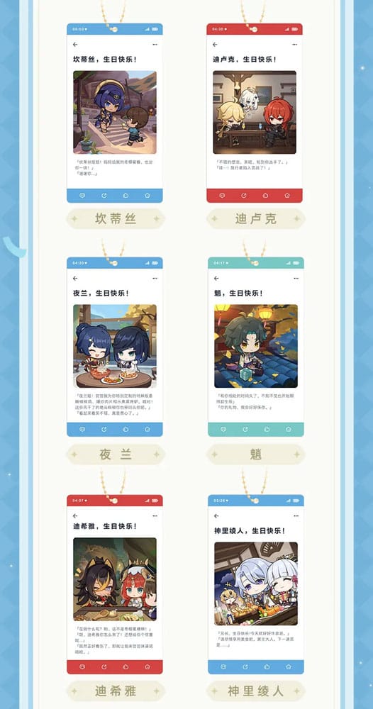 Genshin Impact Portachiavi Blind Box Box B Display (15)