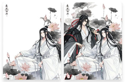 Carta lenticolare 3D Grandmaster of Demonic Cultivation Wei Wuxian & Lan Wangji 12 x 16 cm Sakami Merchandise