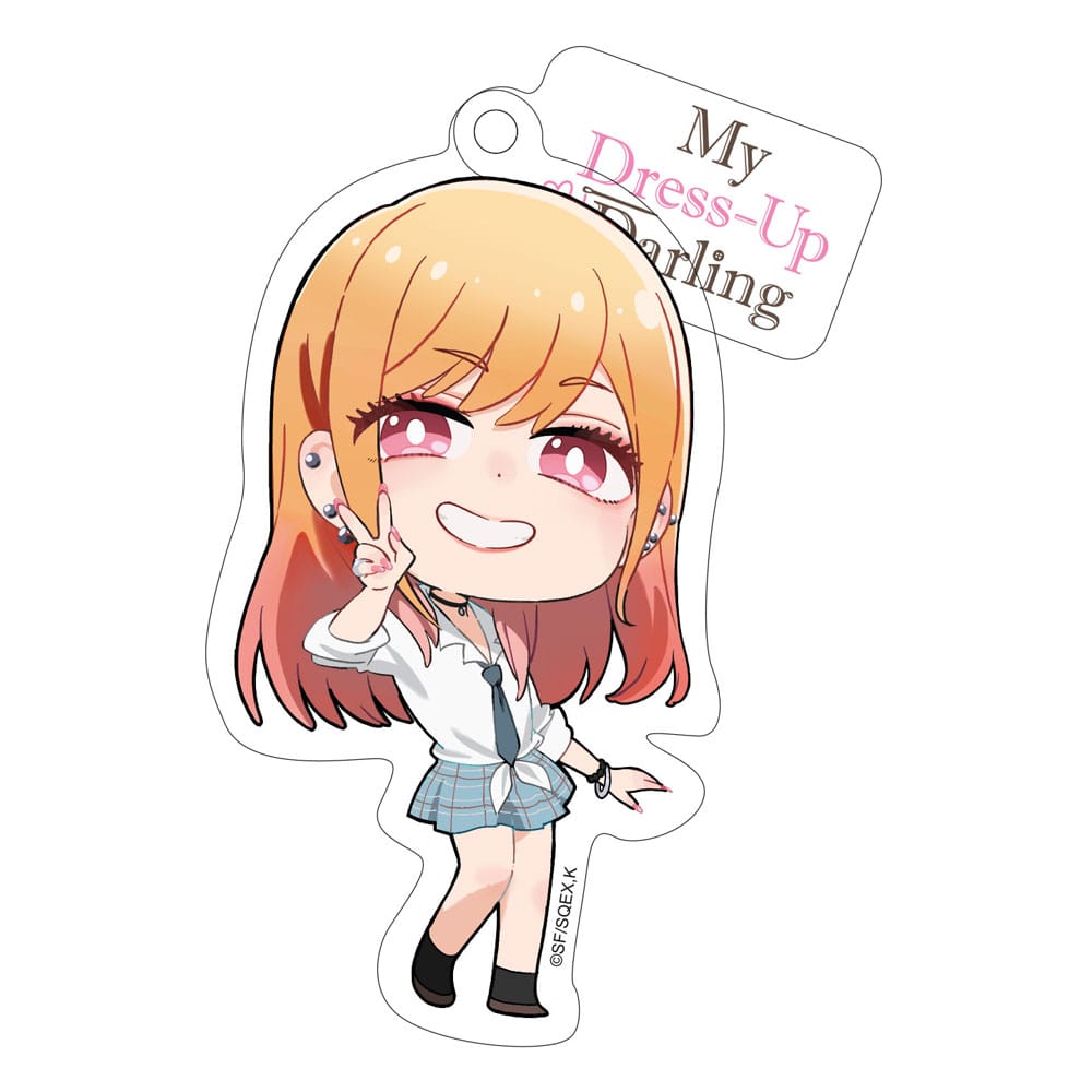 My Dress-Up Darling Portachiavi Acrilico Marin Stile Chibi 8 cm