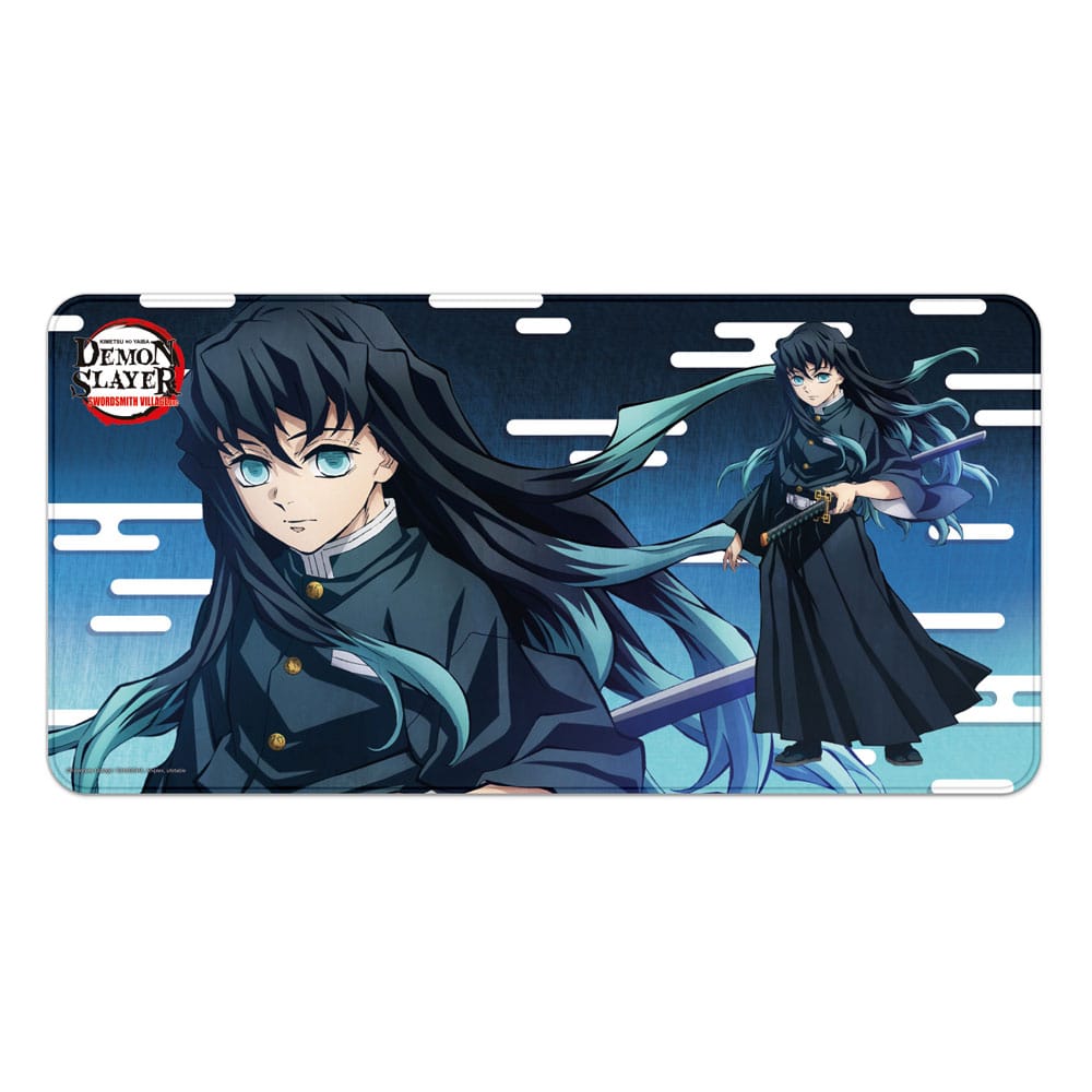 Demon Slayer: Kimetsu no Yaiba Tappetino per Mouse XXL Muichiro Tokito 80 x 40 cm Sakami Merchandise