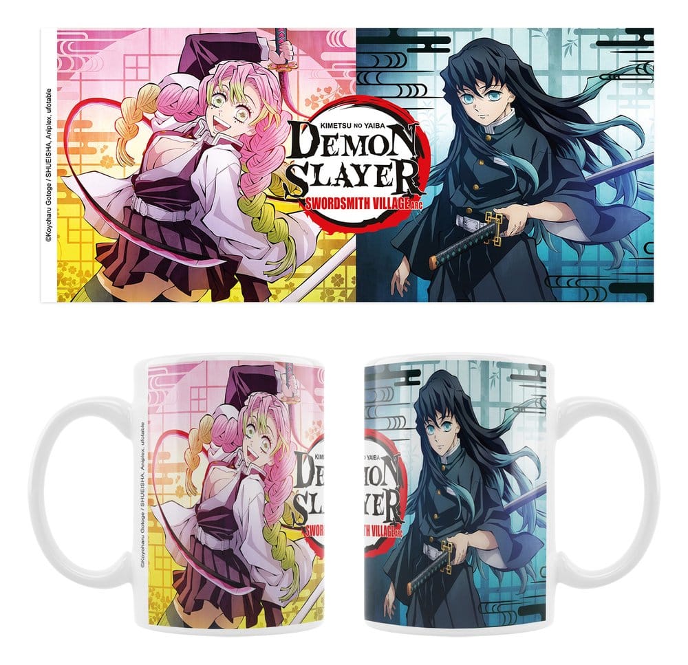 Tazza Demon Slayer: Kimetsu no Yaiba con Mitsuri e Muichiro - Sakami Merchandise