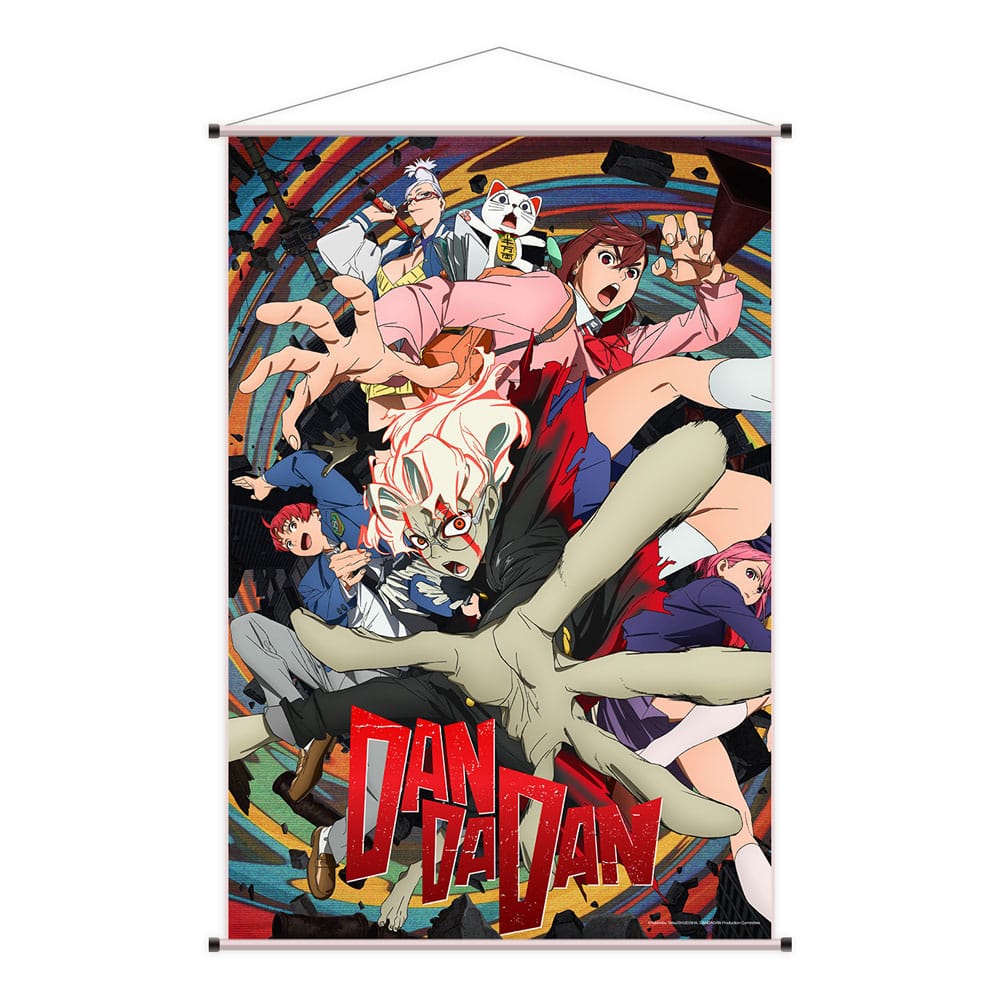 Dandadan Wallscroll Okarun & Friends 60 x 90 cm - Sakami Merchandise