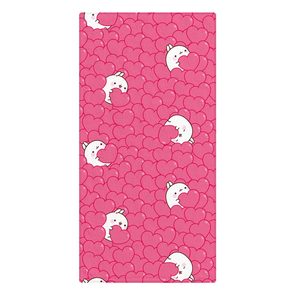 Molang Asciugamano Cuori 35 x 75 cm – Sakami Merchandise