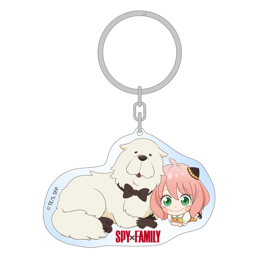 Spy x Family Portachiavi Acrilico Stagione 3 Olografico 7 cm - Sakami Merchandise