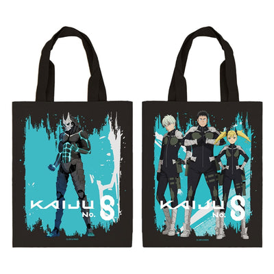 Kaiju No. 8 Tote Bag con personaggi – Borsa in cotone e poliestere 35x28 cm