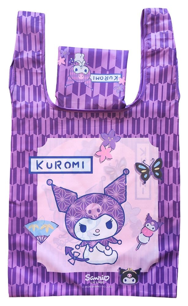 Sanrio Borsa Tote Pieghevole Kuromi - Sakami Merchandise