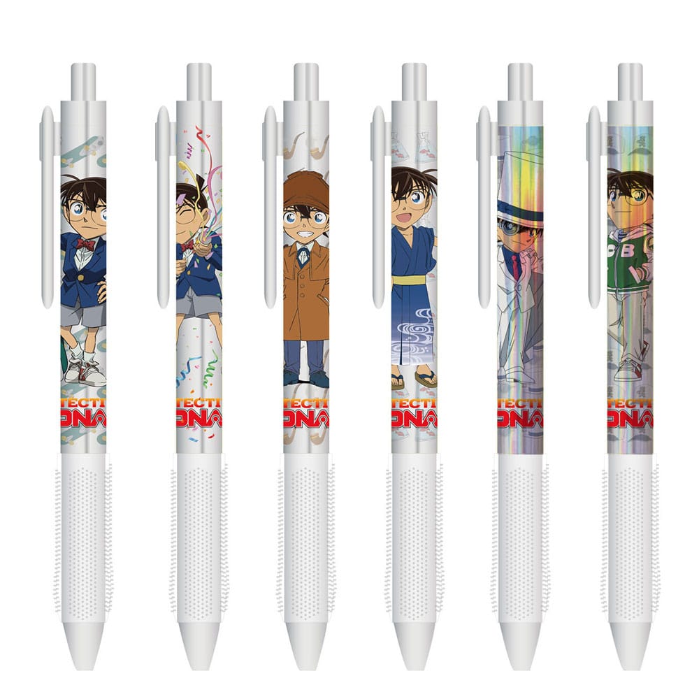 Detective Conan Penne Gel Premium in Blind Box - Display da 24