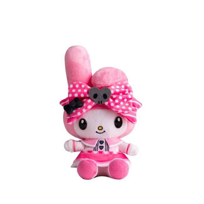 Sanrio My Melody Peluche XL 35 cm – Edizione Anniversario Party Rosa e Nero