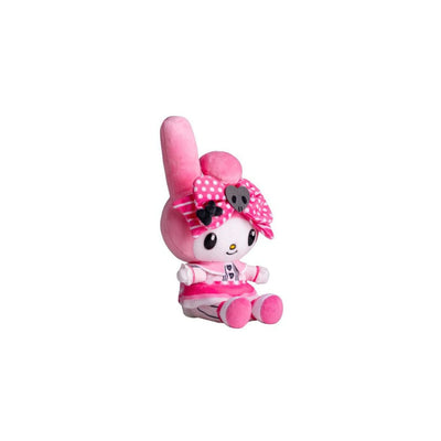 Sanrio My Melody Peluche XL 35 cm – Edizione Anniversario Party Rosa e Nero
