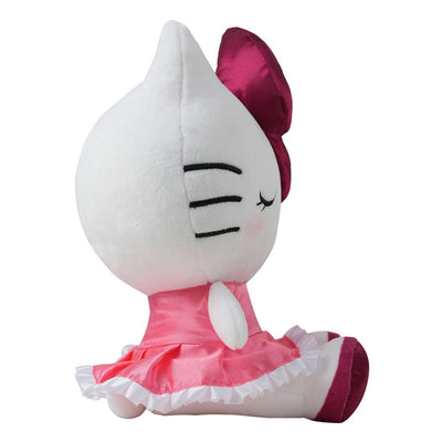 Sanrio Peluche Hello Kitty Abito Velluto Rosso M 17 cm - Sakami Merchandise