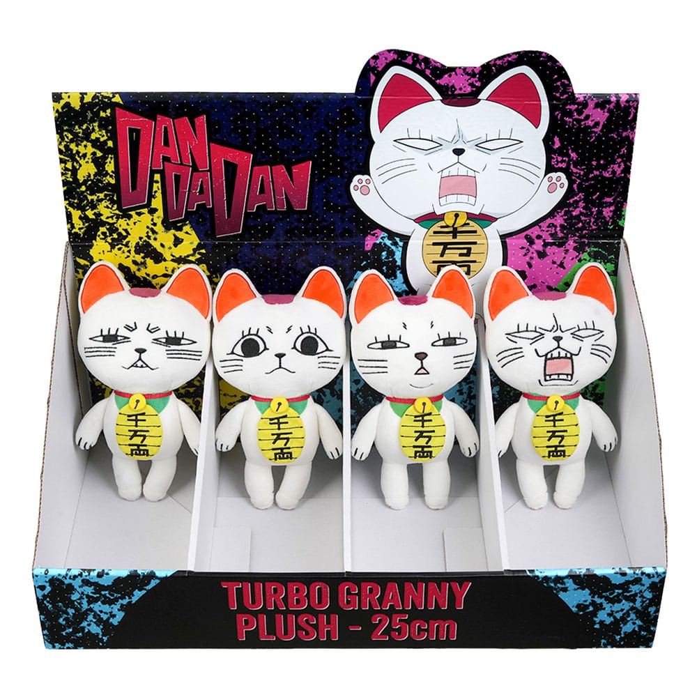 Dandadan Peluche Turbo Granny 23 cm Display 12 Pezzi
