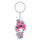 Sanrio Pink Black Party Series Portachiavi Acrilico My Melody 7 cm Sakami Merchandise