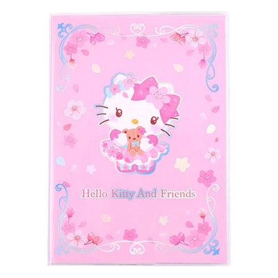 Quaderno Sanrio Hello Kitty & Friends Sakura Series con motivo olografico a scacchi, formato A5 - Sakami Merchandise
